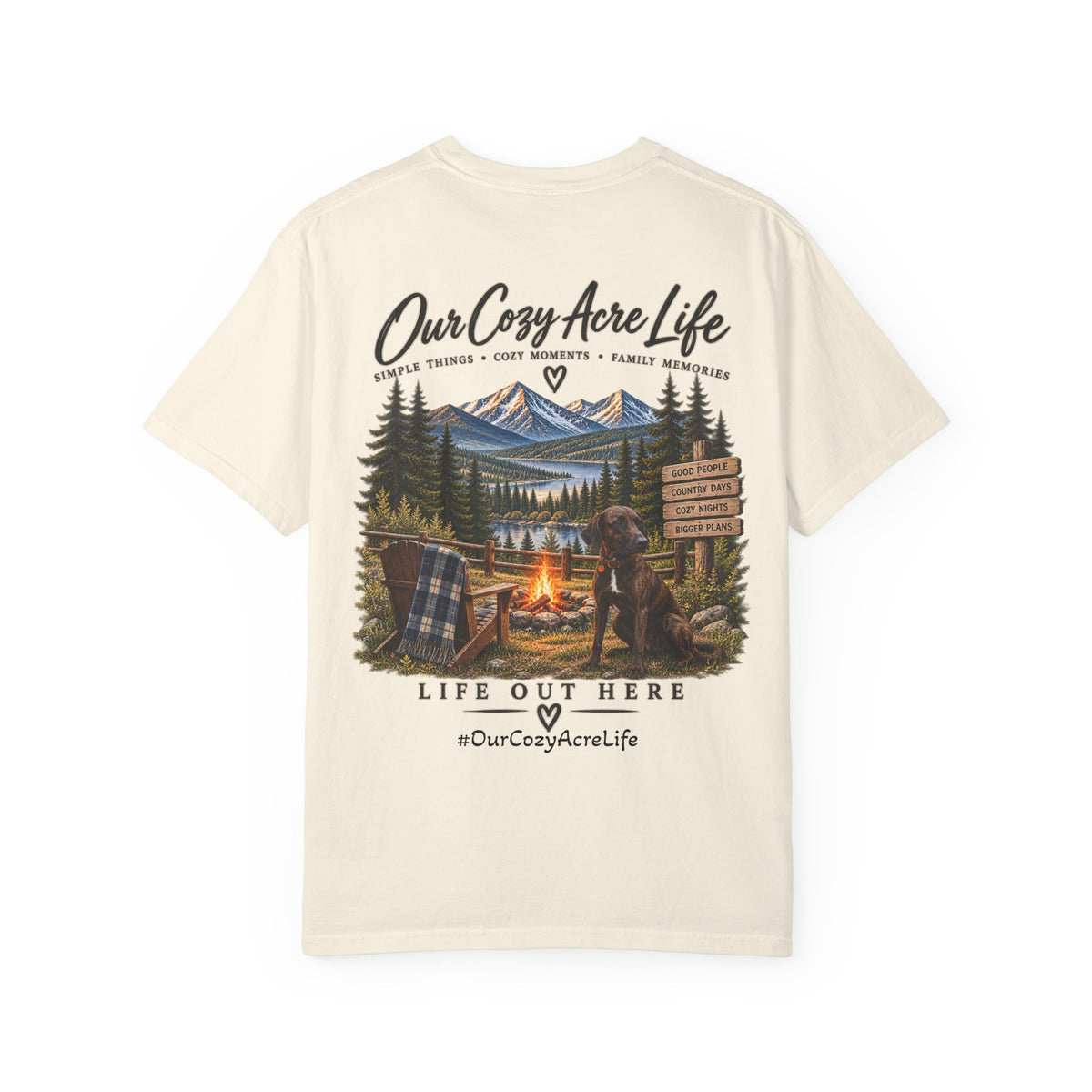Our Cozy Acre Life — Life Out Here Tee